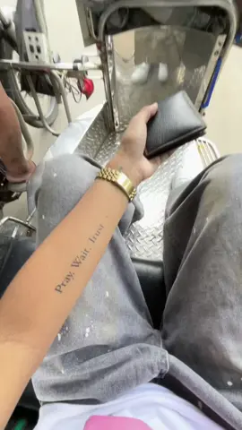 Who did? God did! #fyp #viral #fashiontok #tattoo #temporarytatoo #God #goddid #life 