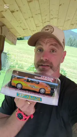 Scalextric has released 2 versions of Brian's Toyota Supra  #scalextric #toyota #supra #fastandfurious #model 