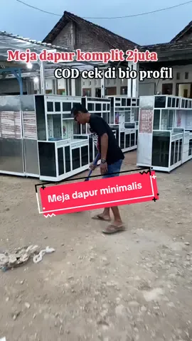 Meja dapur minimalis #mejadapur #rakpiring #paketlengkap #kichenset #fyp 