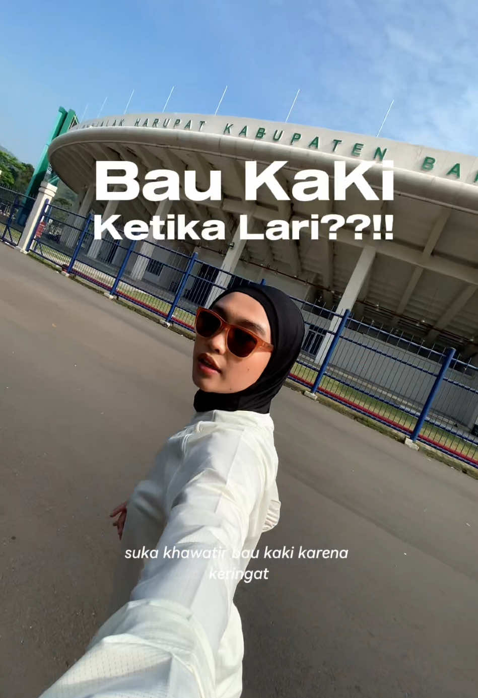 Longrun udah ga khawatir bau keringet di ketiak atau kaki karna udah ada solusi nyaaa😗 @RexonaID  #ReadySssprayGo #Running 
