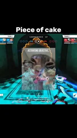 Piece of cake #overwatch #widowmaker  #pieceofcake #fyp #funnytiktok 