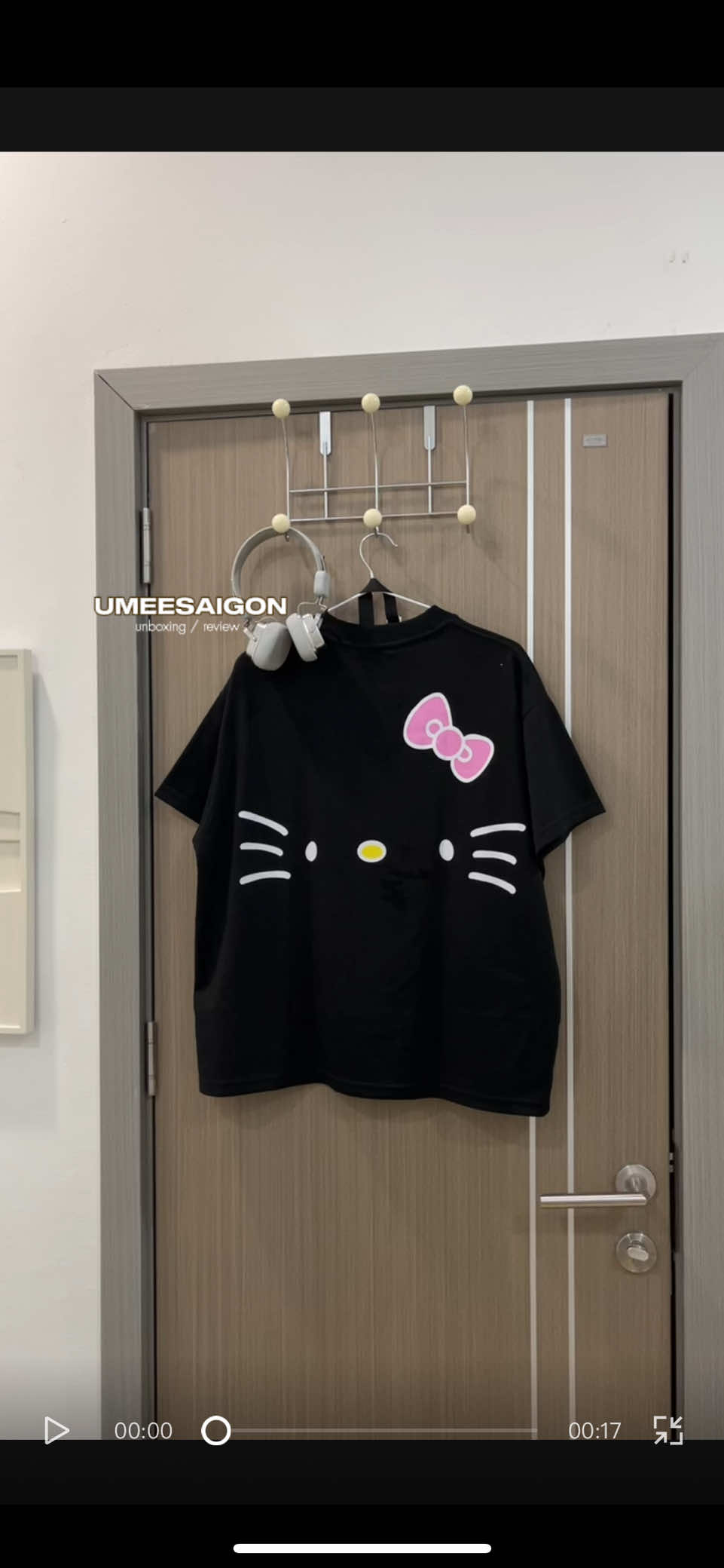 áo dễ thương sĩu 🎀✨#aothunlocalbrand #macdepmoingay #unboxing #thoitrang #outfit 