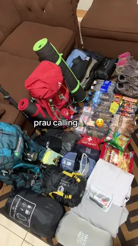 ready‼️ #prepare #gunungprau #2590mdpl #fypage 