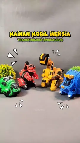 Mainan Mobil inersia Transformasi Dinosaurus #mainanmobil #mainanmobilmobilan #mobildinosaurus #modalkontendoang #rokiraysan 