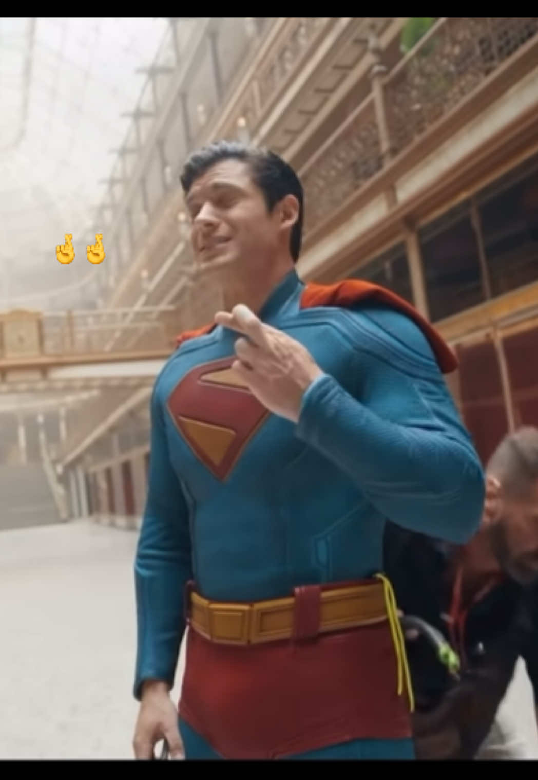 very silly #davidcorenswet #superman #jamesgunn #dcu #clarkkent 