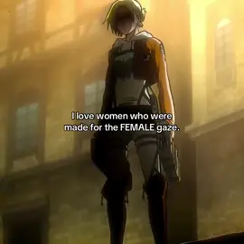 her haters are all men it’s actually funny #annieleonhart #annie #aotseason4 