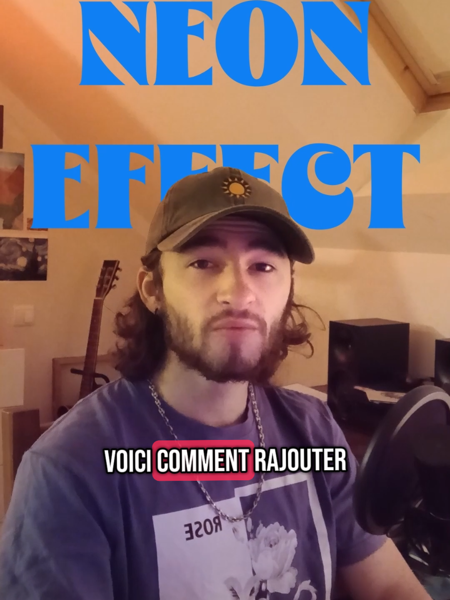 Voici comment faire un effet neon sur toutes vos photos rapidement et facilement ! #designtips #designtutorial #design #frenchdesigner 