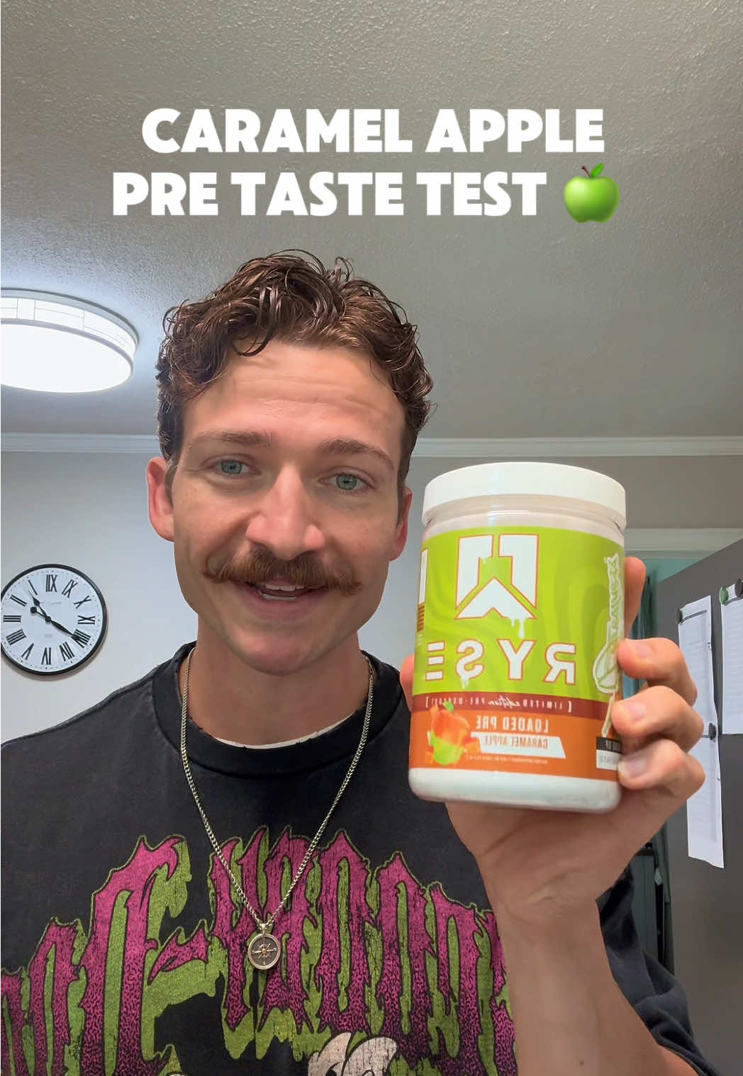 Ryse Caramel Apple Pre Workout is here! Limited edition so be quick! Drops at 1pm EST today 👍🏼 #Fitness #gym #workout #rysesupps #ryse 