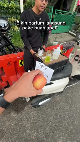 racik parfum wangi apel langsung pake buah apel asli