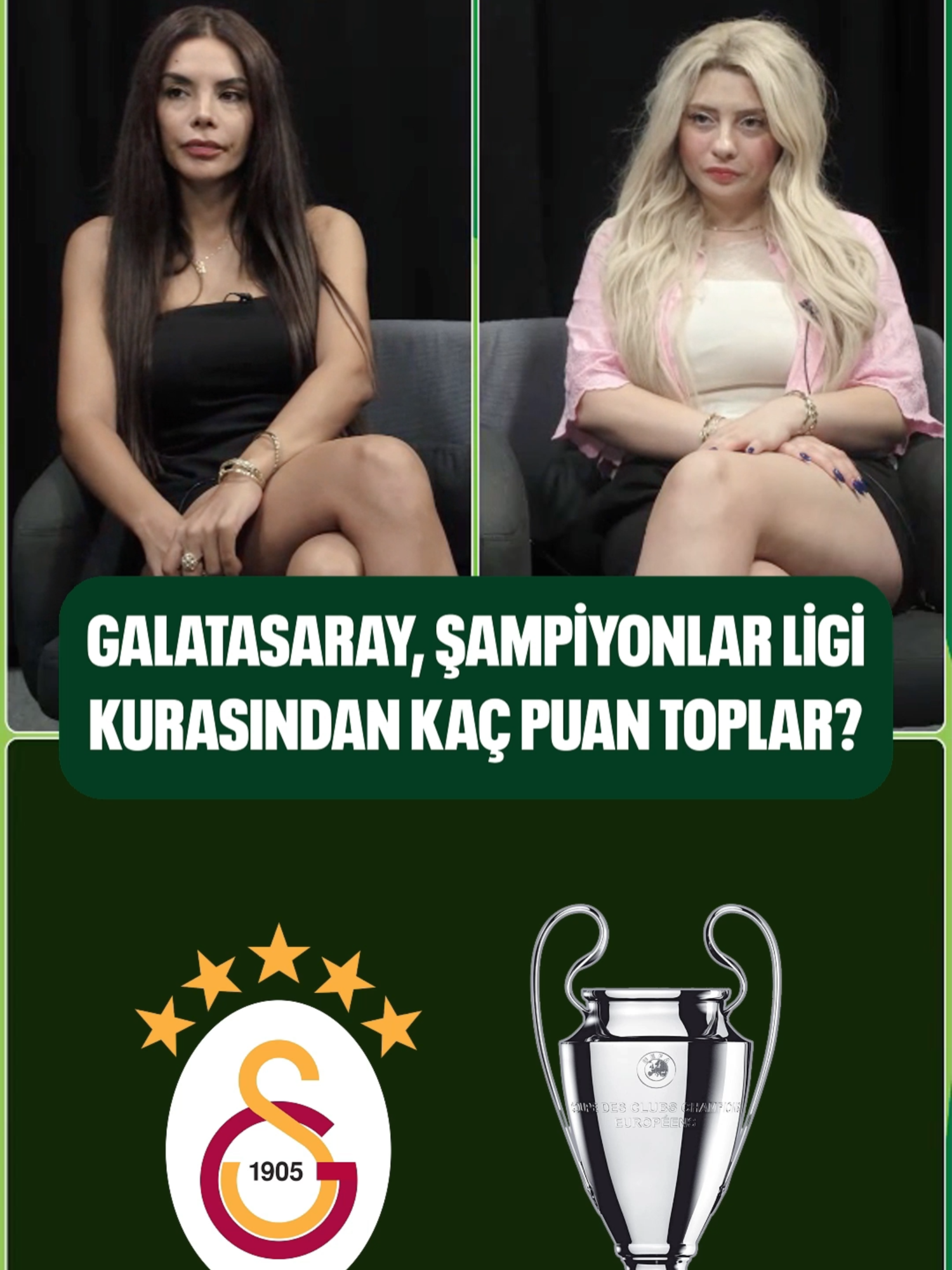 🟡🔴 Galatasaray, bu Şampiyonlar Ligi kurasından kaç puan toplar? 🏆 - Liverpool - Real Madrid - Manchester United - Juventus - Ajax - Napoli - Kopenhag 🎙️ @selenyakici1 & @skygizem1 #Galatasaray #ŞampiyonlarLigi #Liverpool #RealMadrid #ManchesterUnited #Juventus #Ajax #Napoli #Kopenhag #sporhaberleri