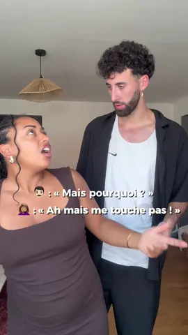 Reste avec tes microbes 🤢 #humour #couple #Relationship #microbe 