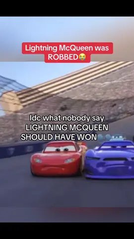 Be honest… Lightning got robbed in Cars 3🏁🔥 Bro really trained and was keeping up with the new model cars too😭he coulda won the last race and then handed Cruz the torch … he needed his get back on storm #lightningmcqueen #cars3 #cars #pixar #fypシ゚viral 