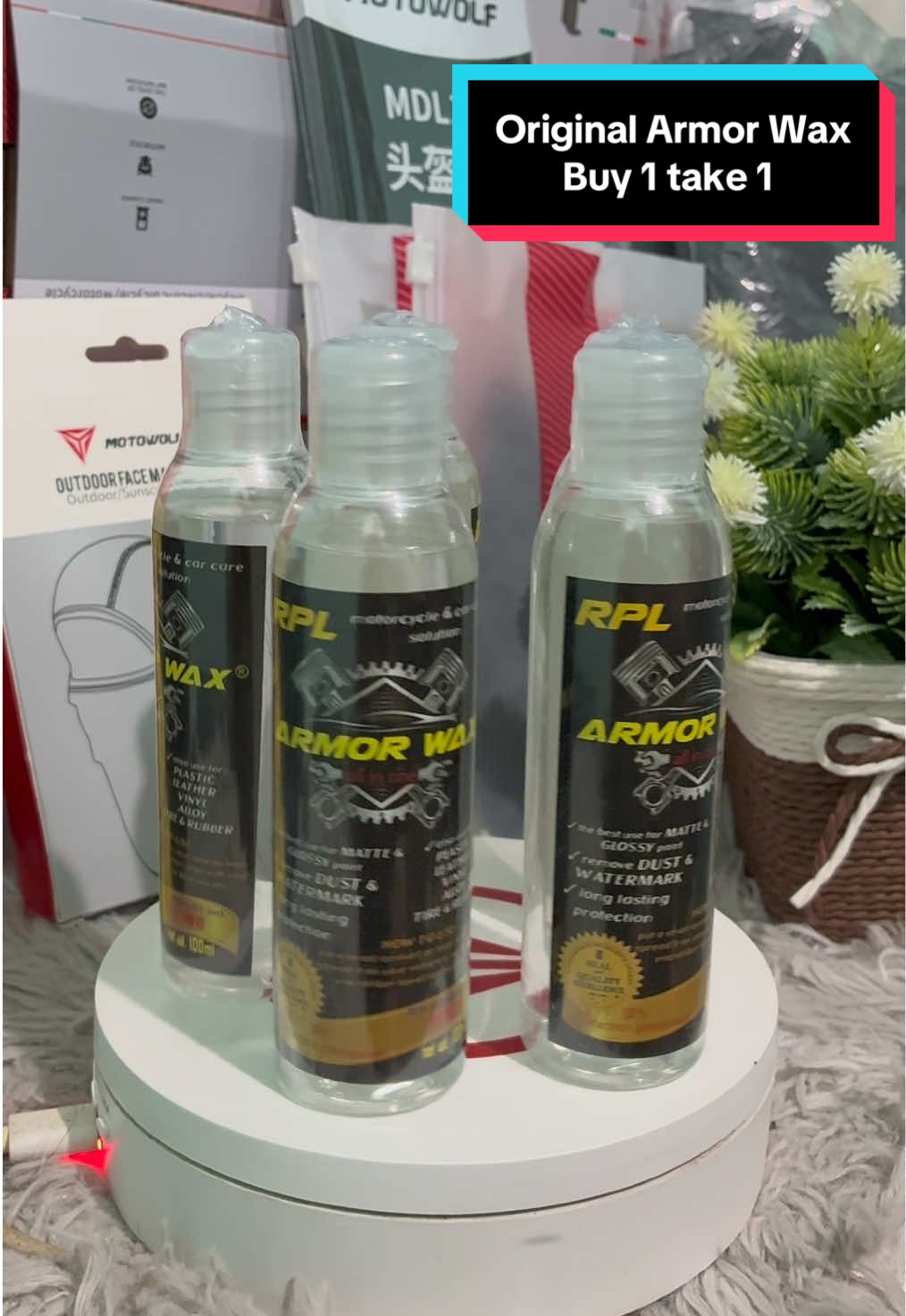 Armor Wax Buy 1 take 1 with free Sponge and Microfiber Towel Original Armor wax for matte and glossy paint #armorwax #armorwaxbuy1take1 #armorwaxcoatformatteandglossy #armorwaxformotorcycle 