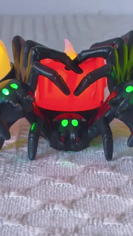 Worried about being too scary but want some vibe? This glowing spider is cute with a little mischief ~