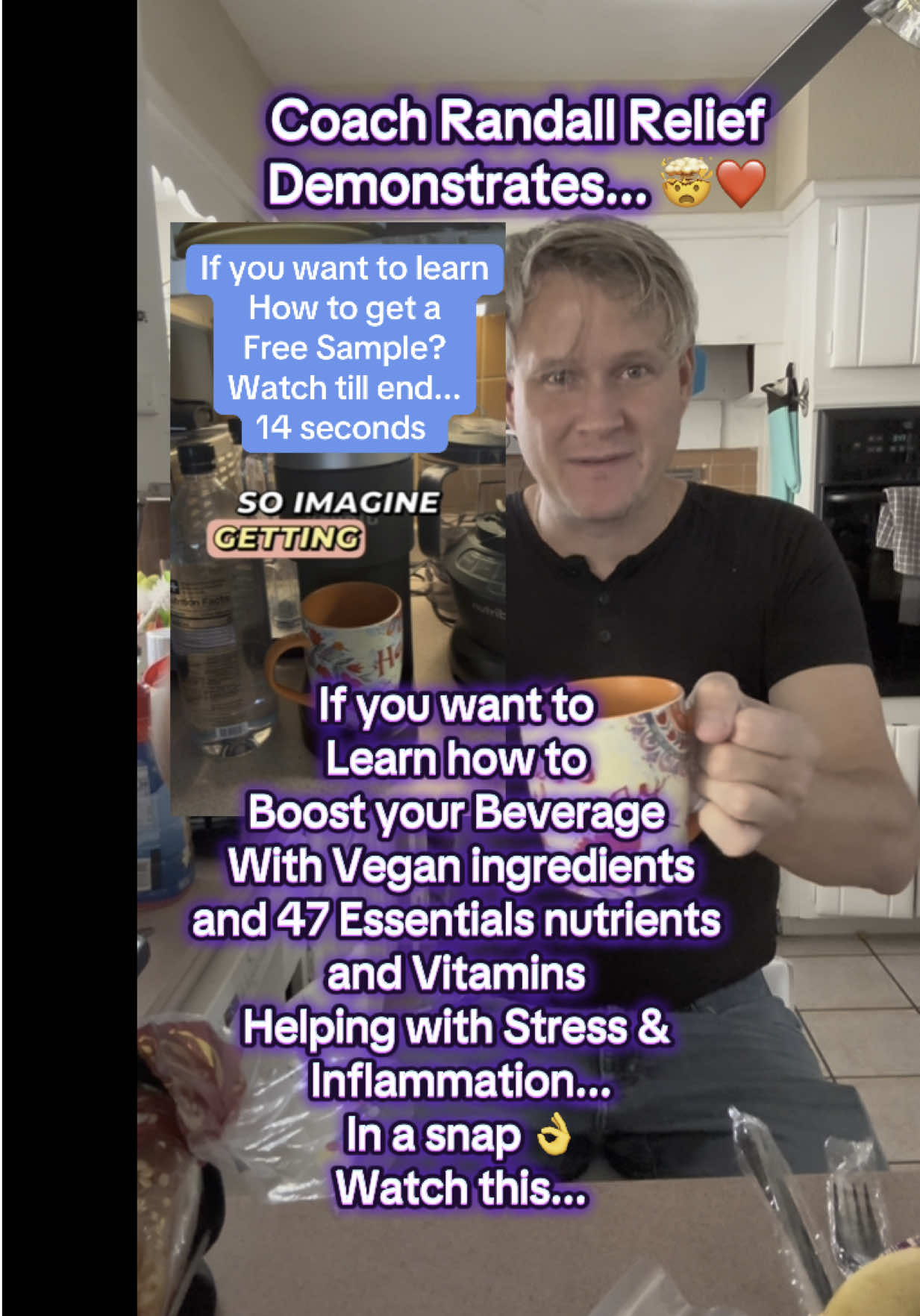 #LIVE #healthyrecipes #coffee #coachingtips #healthylifestyle #coffeetime #coffeerecipe #StressRelief #moodboost #relatable hope everybody’s having a beautiful morning. This is Coach Randall relief number 1 tiktok, holistic Coach helping people understand nature to help with the healing process overtime using certain ingredients to help with  stress, tension, so many amazing categories to go over! 🤯❤️