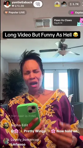 This Shit was too funny 😂 #yuntietia#yuntietiaback#tiakemp#tiakemplive#yuntie 