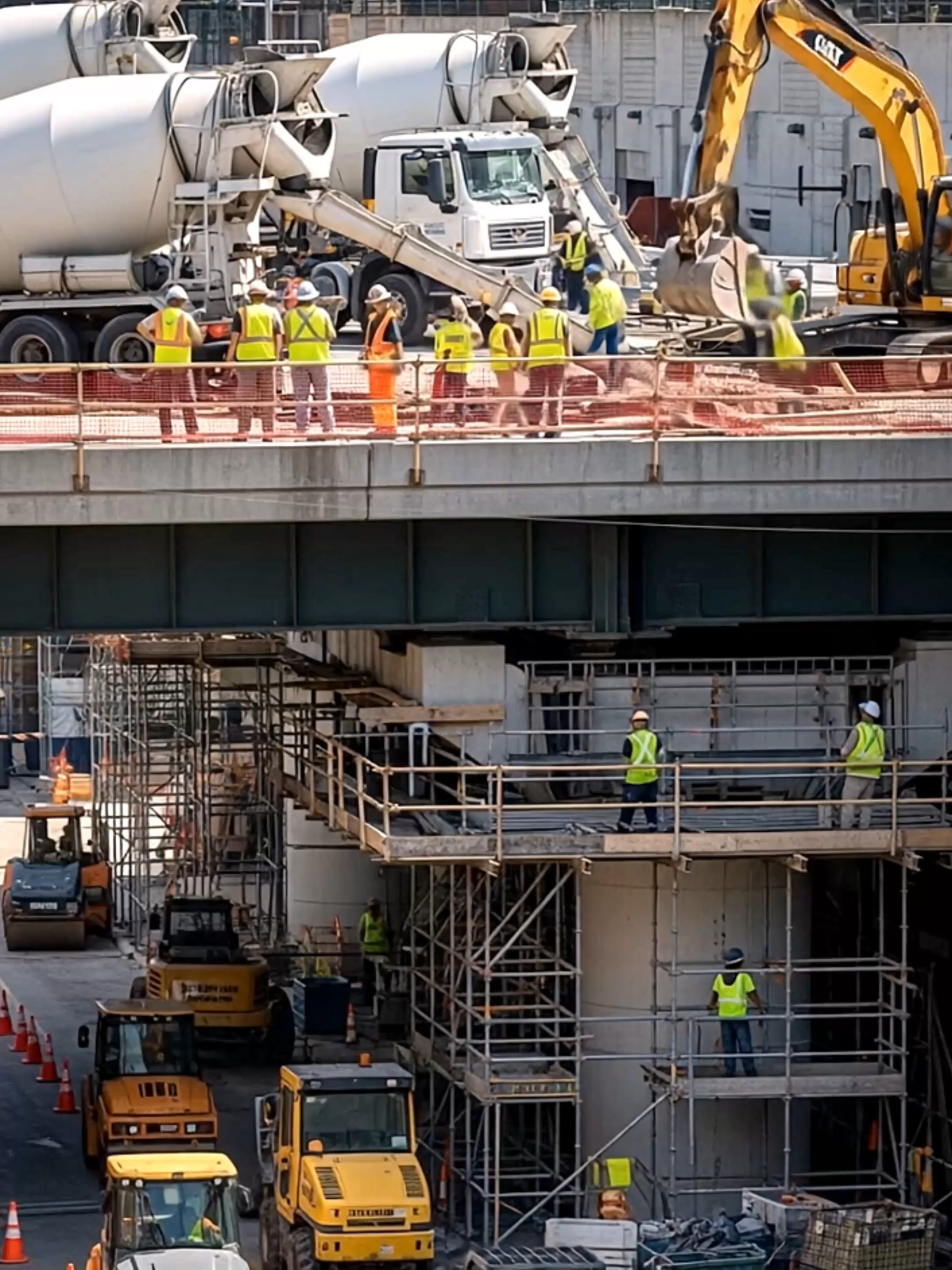 Bridge Disaster! Flawed Construction Leads to Sudden Collapse #disastercollapse #fyp #viral