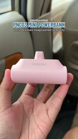 Orashare PNC03 3000mAh Capsule Mini Powerbank 😍 #orasharepowerbank #orashare #powerbank #orashareminipowerbank #minipowerbank 
