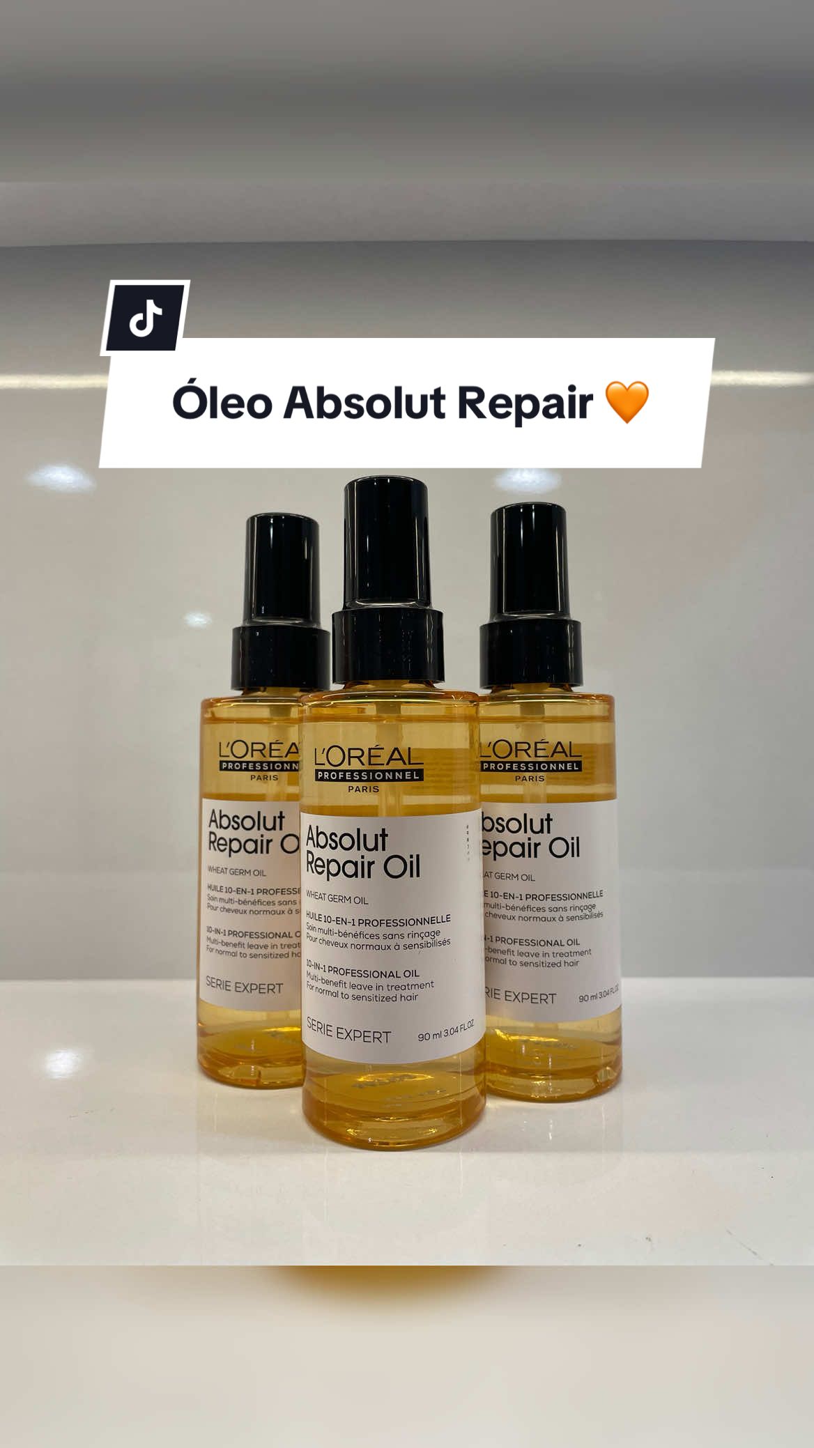 ✨ ¿Cabello dañado? ¡Recupéralo en un solo paso! El Óleo Absolut Repair 10 en 1 de L’Oréal repara, nutre, protege del calor, controla el frizz y reduce puntas abiertas. Con aceite de germen de trigo y quinua, deja tu cabello suave, brillante y listo para peinar… ¡sin sensación grasa! 📲 Pídelo ahora en nuestra web  📲 O por WhatsApp 938075957 #lorealprofessionnel #absolutrepair #CuidaTuCabello #HairCare #cabellosano 