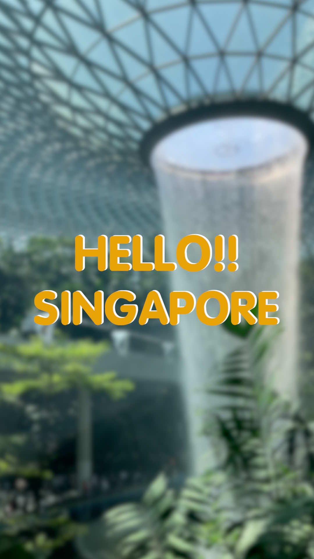 Hello!! Singapore 🇸🇬 #travel #singapore #gardensbythebay #jewel #ฟีดดดシ 