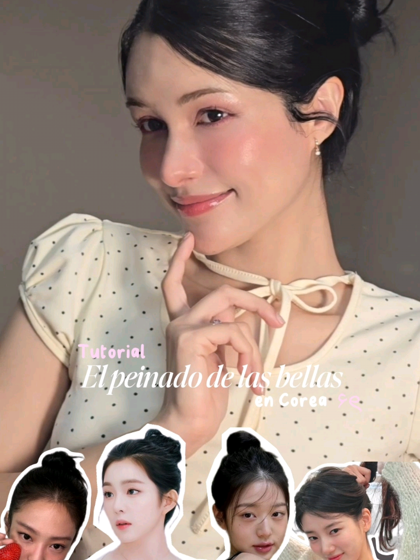 En Corea llaman a este look el peinado de las bellas ⋆. 𐙚  #peinadofacil #coreadelsur #peinadoinspo #kbeauty  #PeinadoCoreano #DatoCulturalCorea #KoreaBeauty #corea  #EstiloCoreano #CoreaDelSur #Peinado #DatoCurioso #hairstyle #hairstyletutorial 