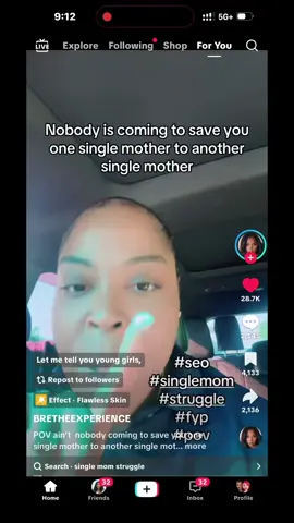 #fyp #viral #stressed #singlemom #duet 