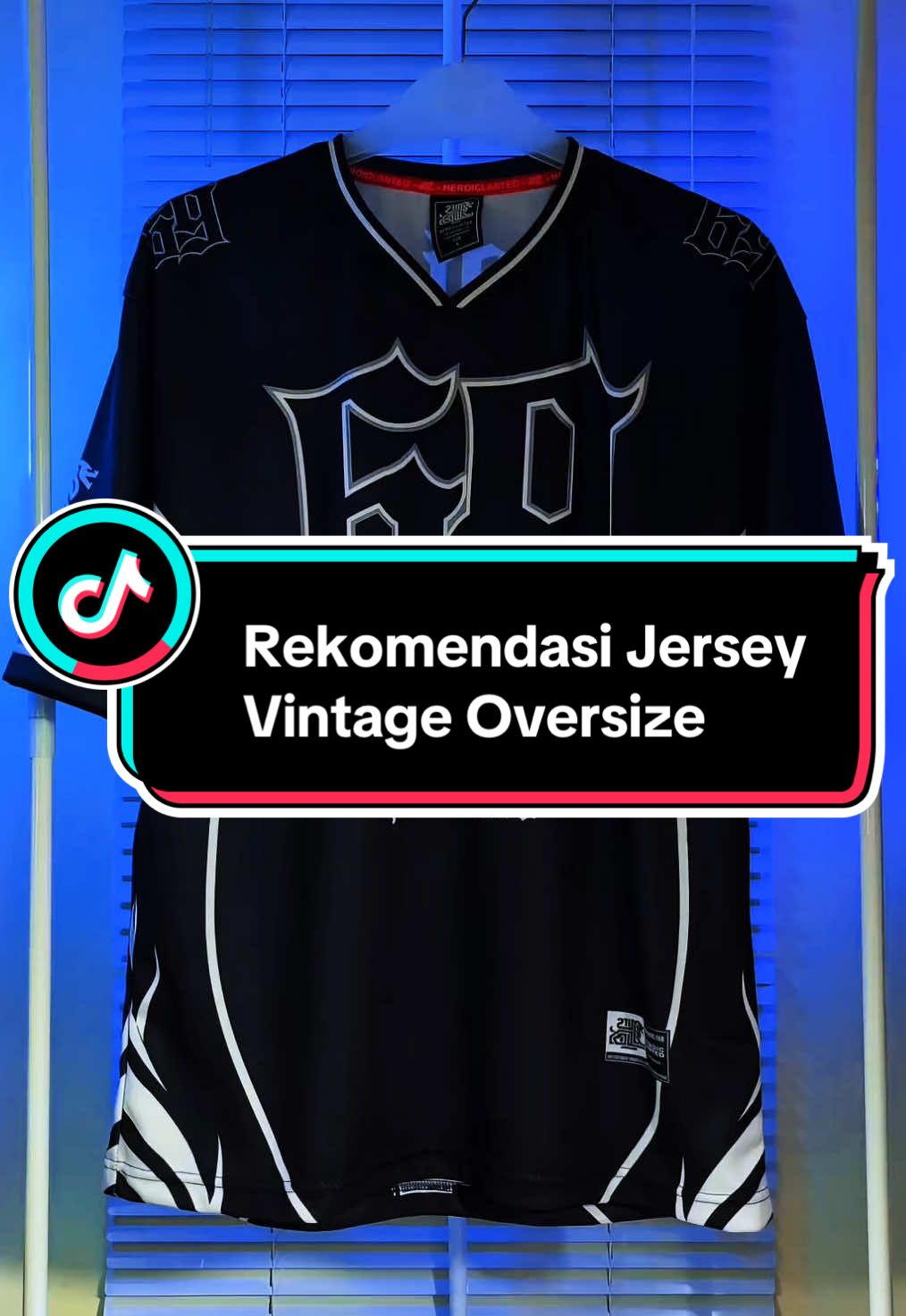 Rekomendasi Jersey Vintage Oversize Heroic Limited Black 69 #jersey #jerseyvintage #streetwear 