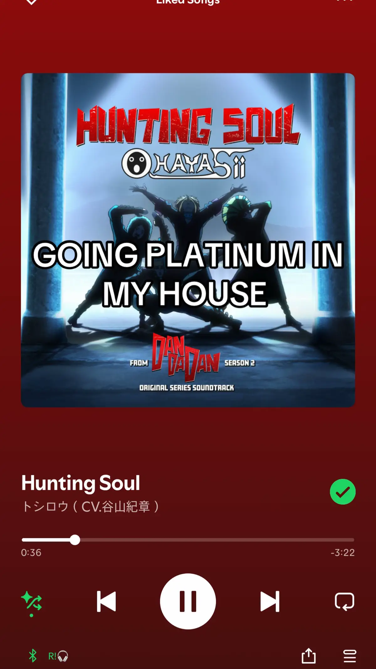 #dandadan #anime #animesong #huntingsoul 