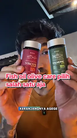 Replying to @alizyalowthiongho Kalau udah pakai olive care visco3 gak perlu pakai yang salmonic lagi ya. #minyakikankucing 