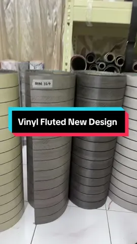 VINYL FLUTED NEW COLOUR 😍 Sangat cantik tau nak letak kat ruang tamu , bilik tidur pun boleh ye . Material kalis air dan minya . Belakang siap gam just buka dan terus tampal sahaja pastikan permukaan rata dan bersih tau !!!  #wallpaper #wallpaperaesthetic #homedecor #flute #flutedpanel #flutedwallpanel 