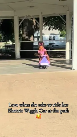 When the toddler toy becomes more of a big girl toy 🥹 #electricwigglecar #wigglecar #kidstoys #electriccar #n7 