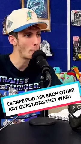 Hat Guy in the hot seat 🔥 @Wafellow @The Escape Pod Podcast #theescapepodpodcast #escapepodpodcast #fyppppppppppppppppppppppp #fyp #fypシ 
