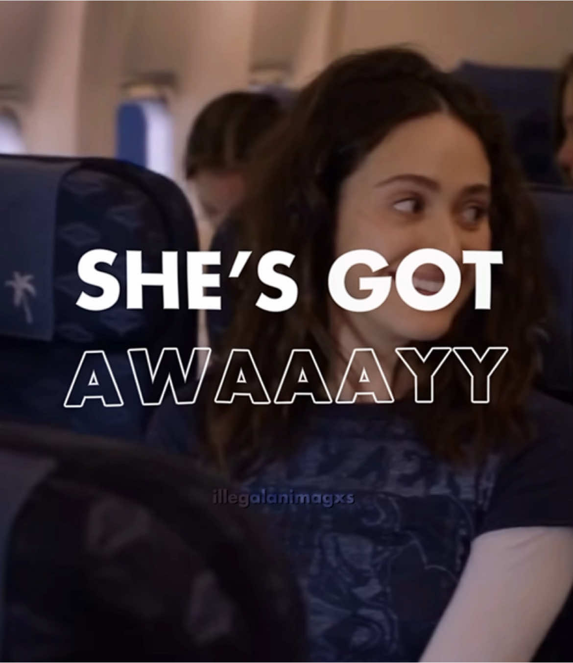 SHE GOT AWAY but it’s Fiona #fionagallagher #shameless 