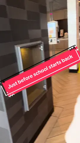 Spent the day with the boys before they headed back to school. #boymom #mcdonalds #academy 