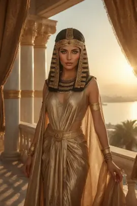 The symbol of grandeur and power: Cleopatra 👑👑 #cleopatra #egypt #fyp #ai #ki 