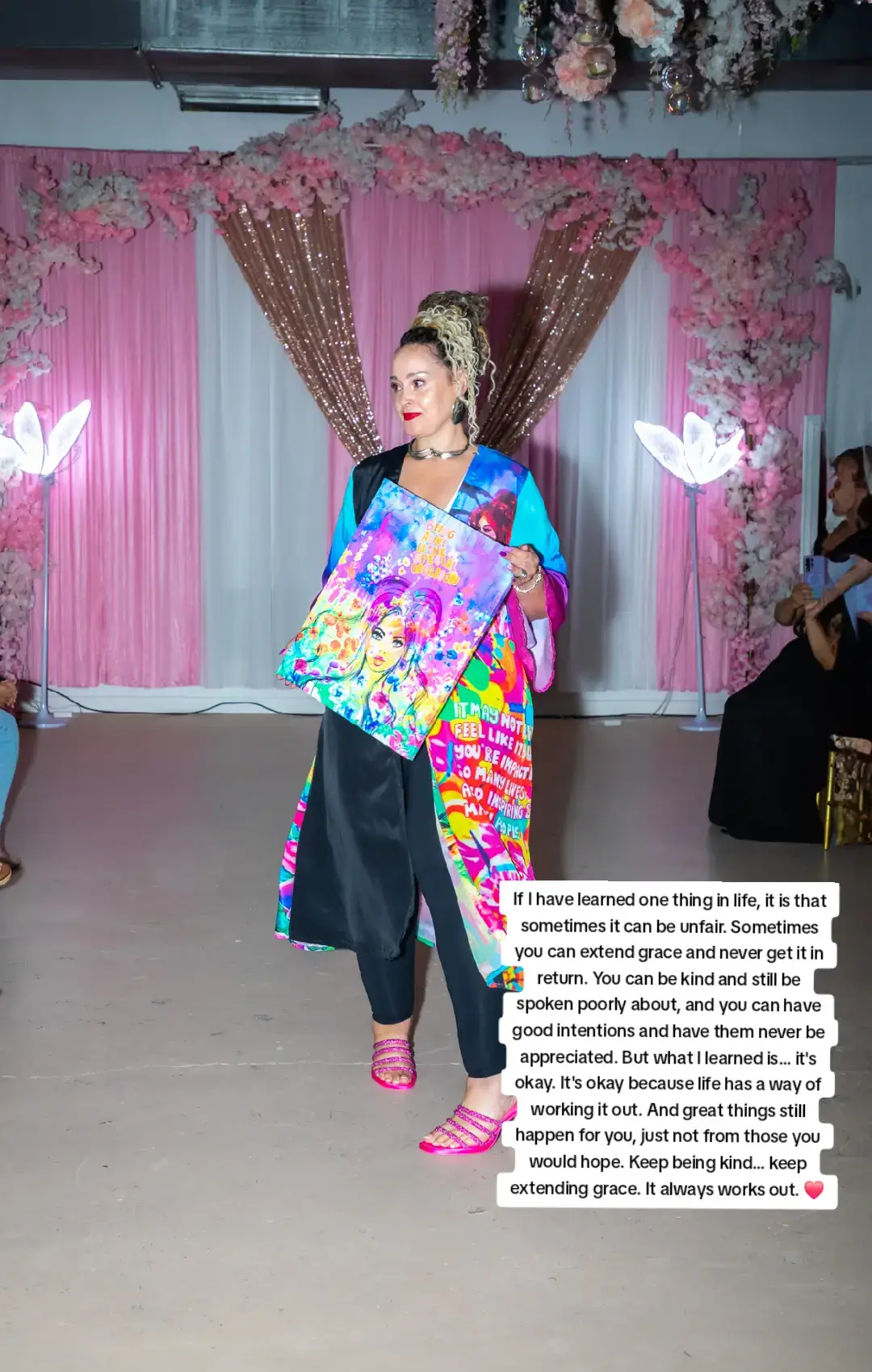 If I have learned one thing in life, it is that sometimes it can be unfair. Sometimes you can extend grace and never get it in return. You can be kind and still be spoken poorly about, and you can have good intentions and have them never be appreciated. But what I learned is... it's okay. It's okay because life has a way of working it out. And great things still happen for you, just not from those you would hope. Keep being kind... keep extending grace. It always works out. ❤️