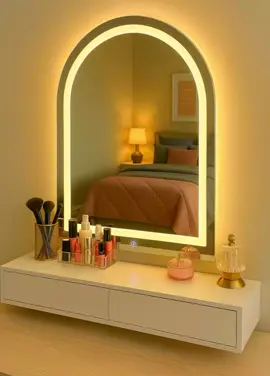Espelho Oval para Penteadeira 2 tons de Led, Jateado e Botão Touch 80x50cm  por apenas R$286,99 clique no link da bio... https://s.shopee.com.br/1VoySzDp1S #casa #espelhoespelhomeu #espelhodashopee #decoracaodecasa 