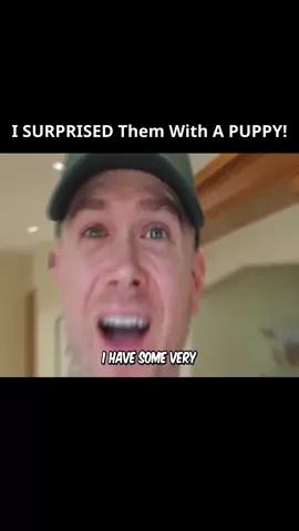 I SURPRISED Them With A PUPPY! #01