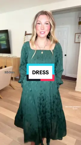 Prettiest dress for fall 😍 #dress #falldress #maxidress #fallfashion #fyp 