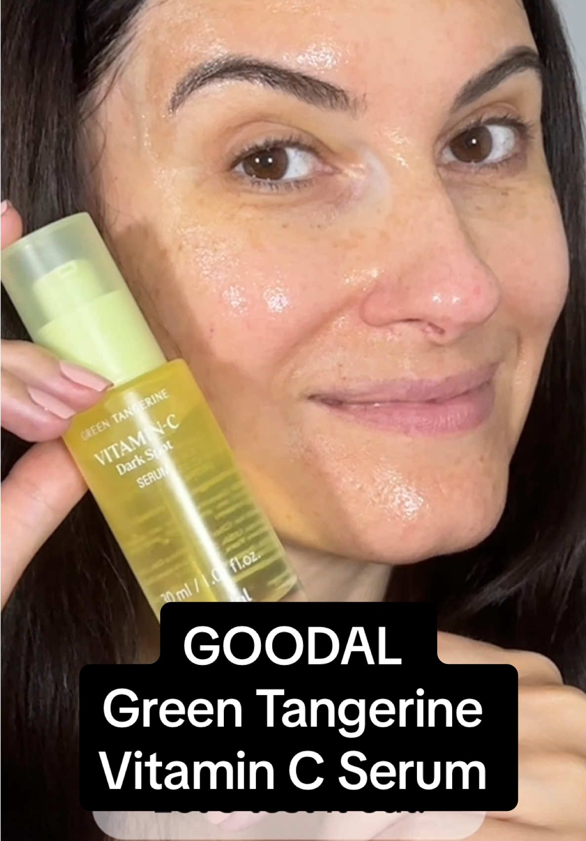 Starting my 2-week glow-up journey with the GOODAL Green Tangerine Vitamin C Serum! 🍊 This gentle yet powerful serum contains 70% fresh green tangerine extract — packed with 10x more vitamin C than lemons! It’s lightweight, fast-absorbing, and perfect for sensitive skin like mine. With 4% niacinamide and arbutin, it brightens dark spots and evens out skin tone without irritation. Plus, soothing ingredients like Centella Asiatica help calm and strengthen the skin barrier. I’m excited to see clearer, brighter skin in just 2 weeks! ✨ Try it for yourself and join the #GlowIn2Weeks challenge! #GlowIn2Weeks #Goodal @goodal USA #ad  #microinfluencer          