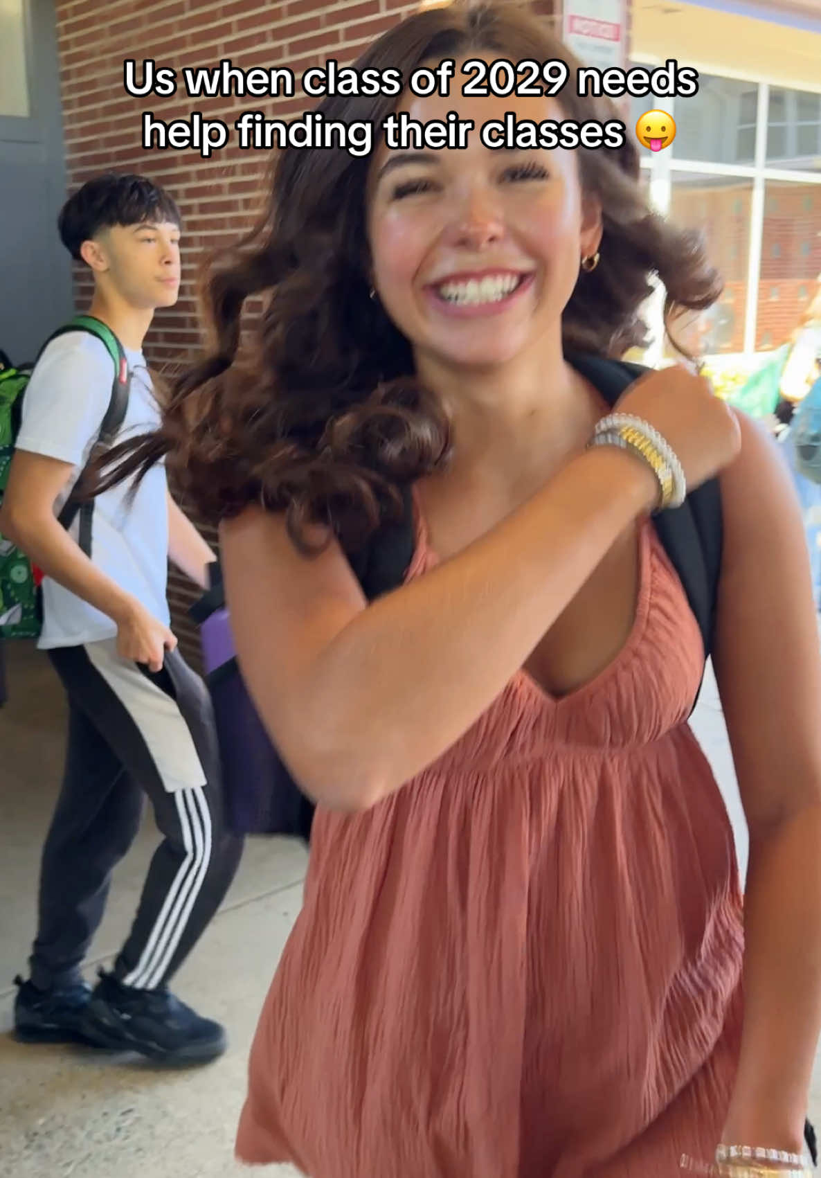 Had to do our annual TikTok for the last year 💔 #senioryear #freshman #cougar #fyp #classof29 