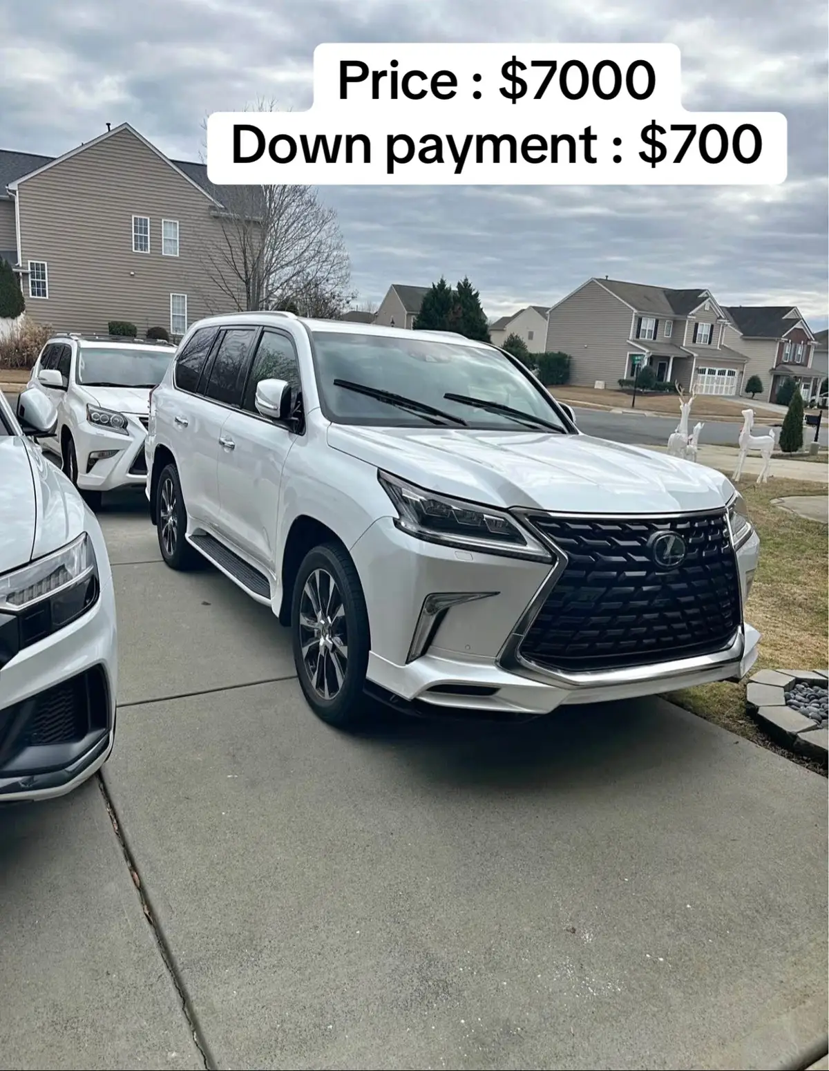 For sale Lexus LX570,  Price : $7000 Down payment : $700 one owner,clean title on hand. Only 15,000 miles on it. Garage kept #cars #fyp #sedan #trending #LuxurySUV #SUVLife #LuxuryCars #CarTok #CarsofTikTok #CarNation #CarLovers #CarEnthusiast #DreamCar #viral #fyppppppppppppppppppppppp 