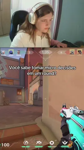 Leitura de mapa e decisões importantes #Valorant #vava #girl #gameplay #fy 