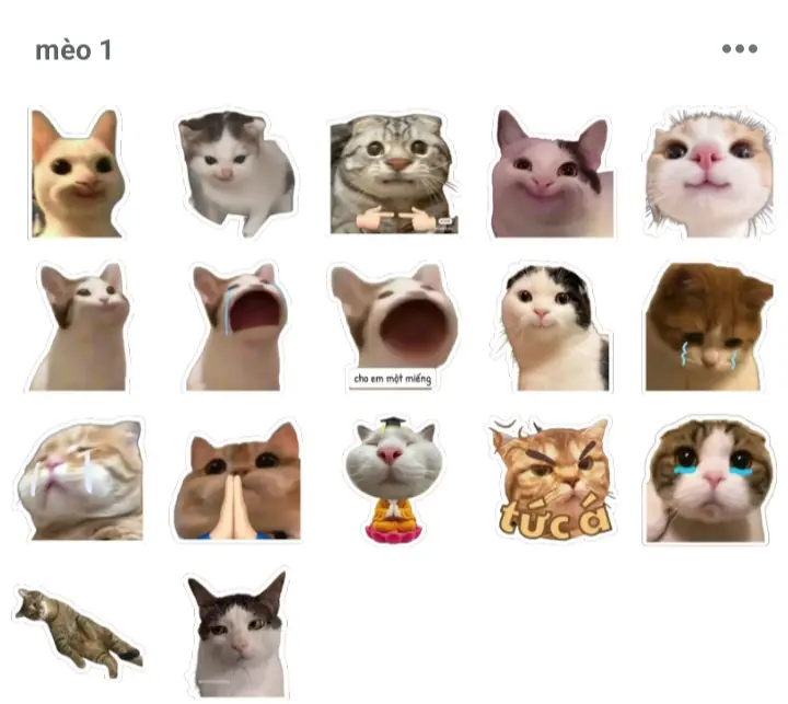 sticker mới p3 nè  Sticker trên messng lấy lưu được á  Dùng Oppo ai không biết làm thì nhắn tui gửi sticker nè #fyp #trending #meme #stickers 