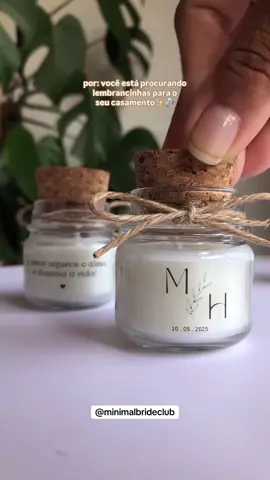 Opção linda e baratinha temos! #lembrancinha #velasaromaticas #tiktokshop #foryou #wedding 