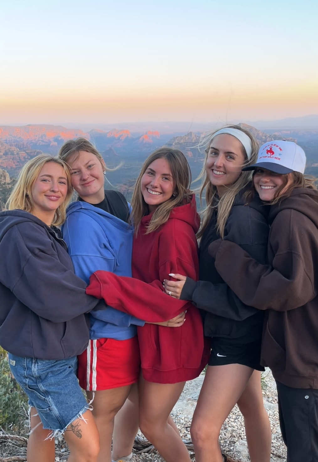 Camping with friends with ALWAYS be my favorite thing. 🏕️✌🏻🌅🥰🫂🕺🏻@morgan webre @megwilliams @zo @caroline #fyp #camping #friends #arizona #cows 