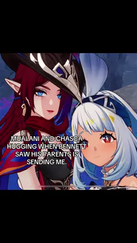 LMAOO THEYRE SO CUTE #mualanieverywhereigo #Mualani #silly #xyzbca #genshin 