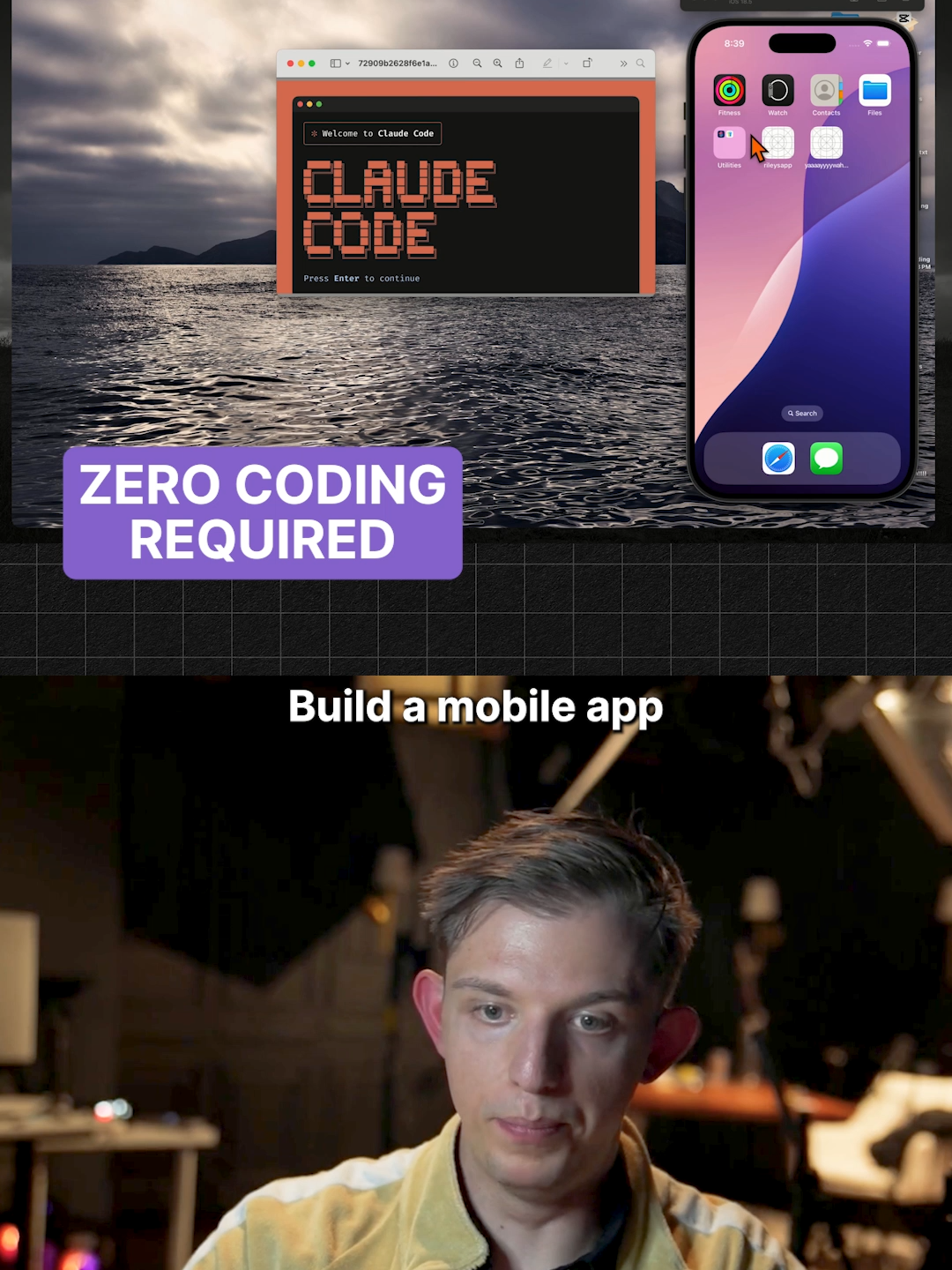 How to build an iOS app with claude code. Vibe Coding at its finest.