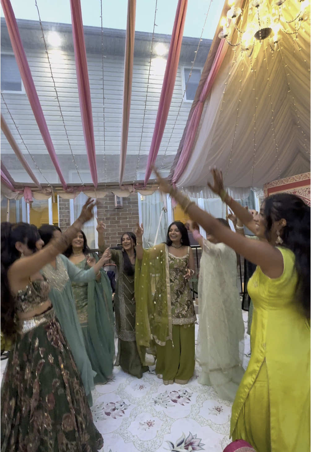 surprise performance for our bestie’s mehndi event was successful!!🫶🏽 we love you so much and wish you a lifetime of love and laughter in this next chapter #mehndi #punjabiwedding #BestFriends #Love #bride #hennanight 