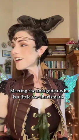 For example this would be 100% me with godzilla or like lady Dimitrescu. Im delusional yes 😌✨ #dnd 